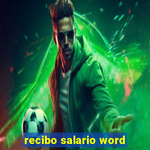 recibo salario word